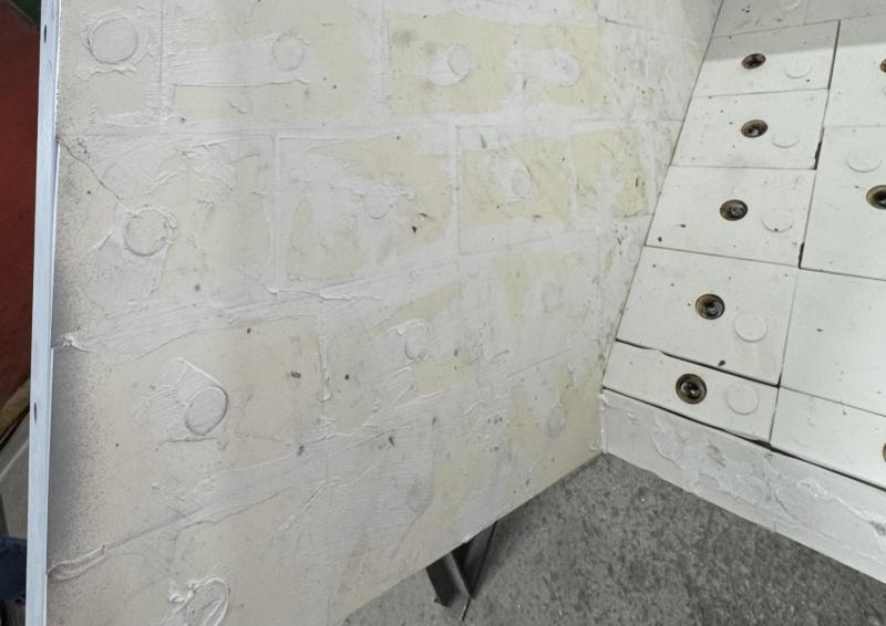 Welded Tile Liner in Open Y Transition