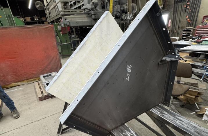 Welded Tile Liner in Open Y Transition